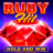 Ruby Hit: Hold and Win logo