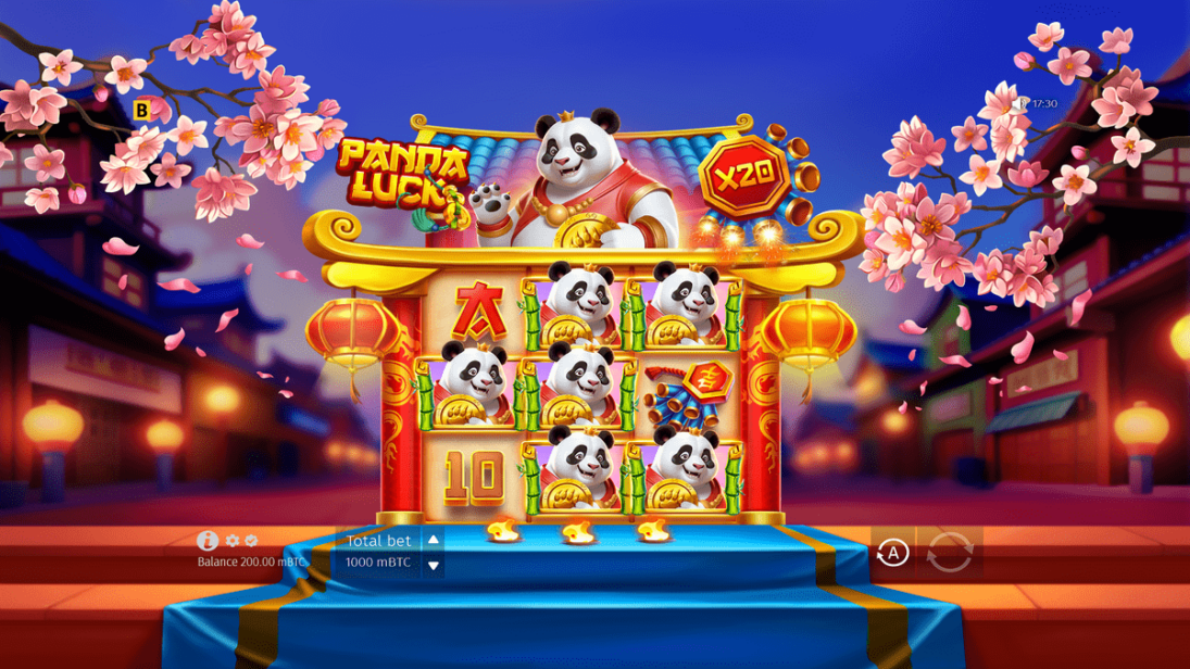 Panda Luck bonus game 