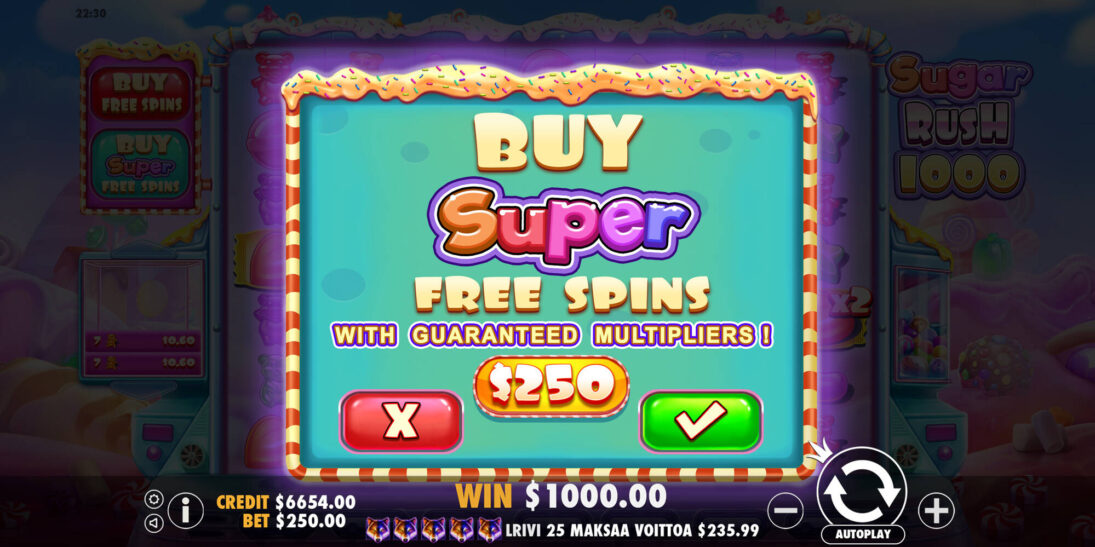 Sugar Rush 1000 buy super featur 