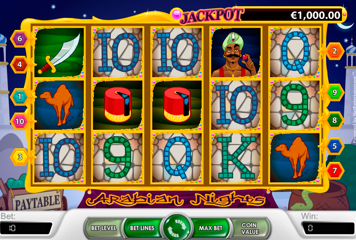 arabian nights netent 