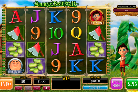 Bounty of the beanstalk playtech