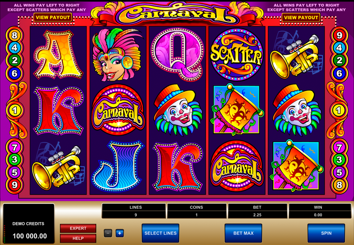 carnaval microgaming 