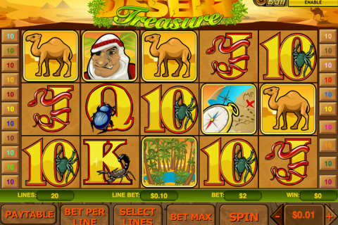 Desert treasure playtech