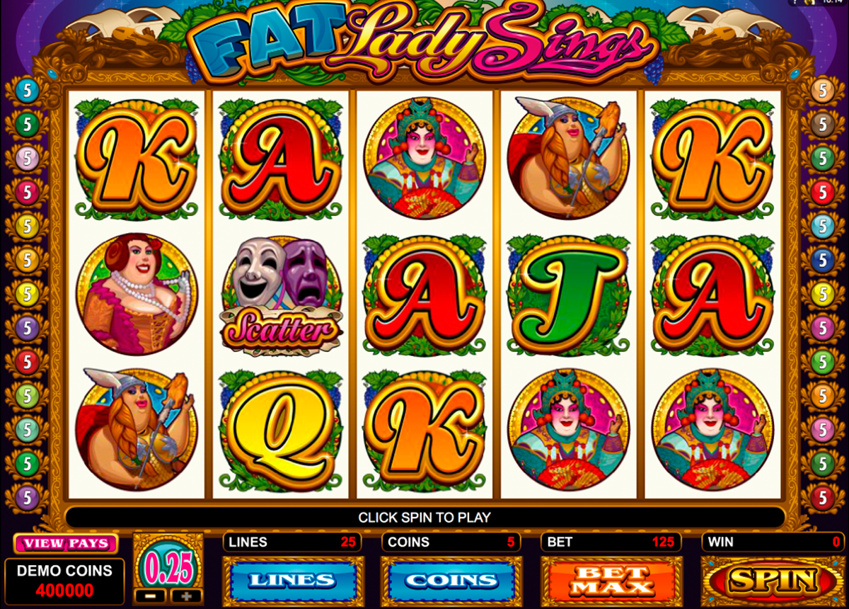 fat lady sings microgaming 