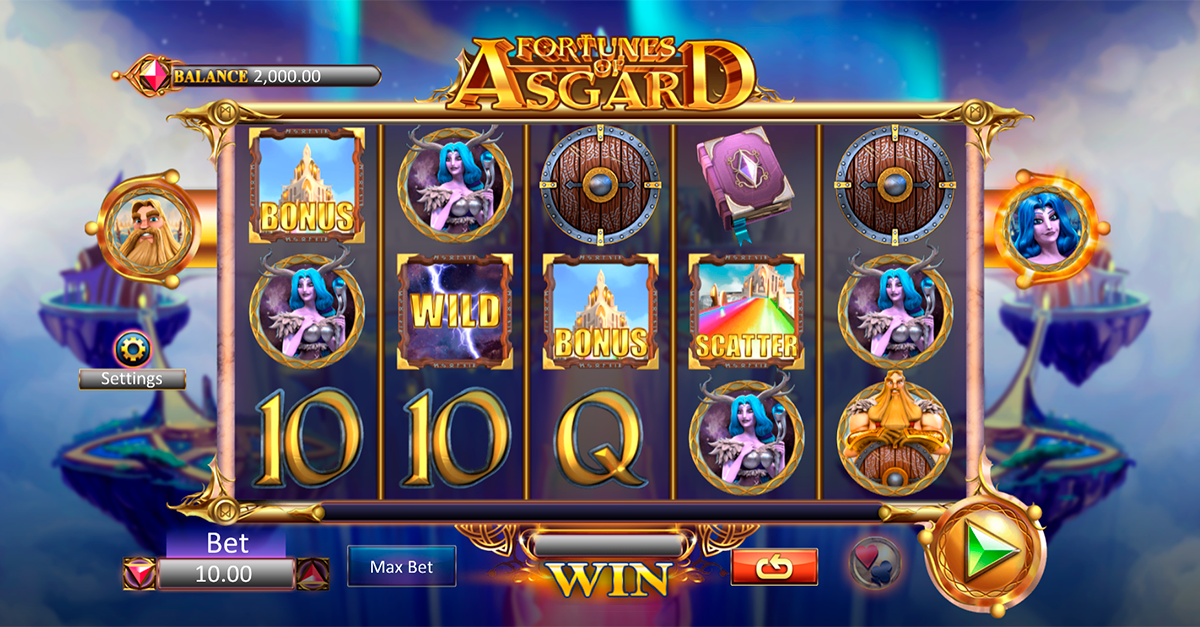 fortunes of asgard microgaming 