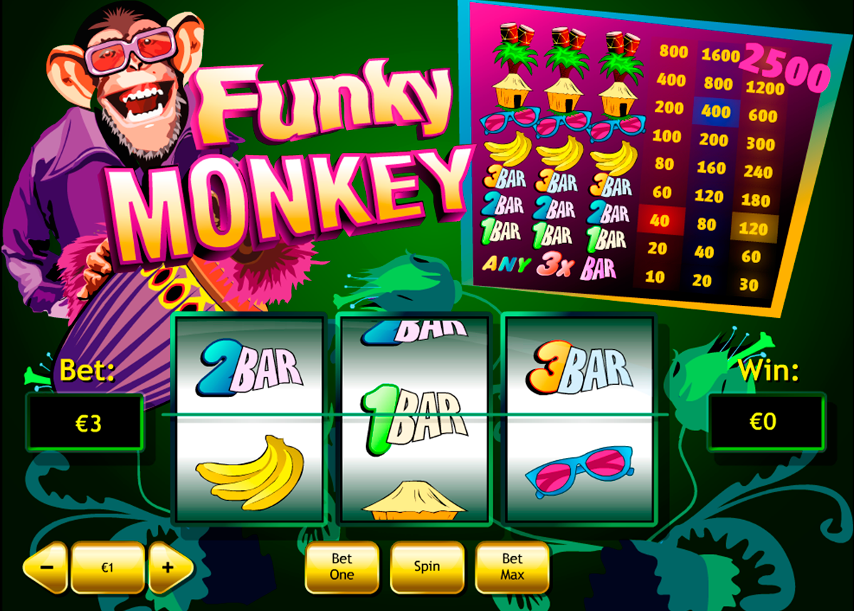 funky monkey playtech 