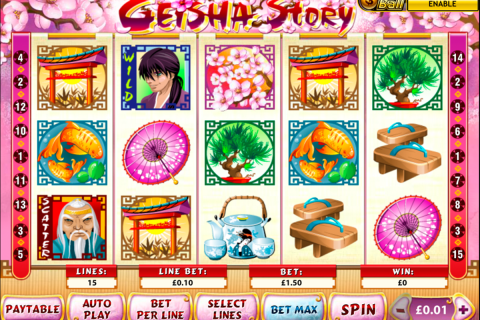 Geisha story playtech