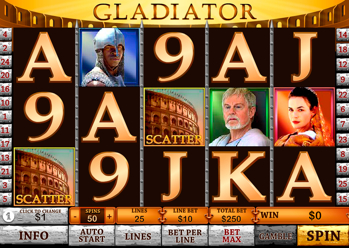gladiator playtech 