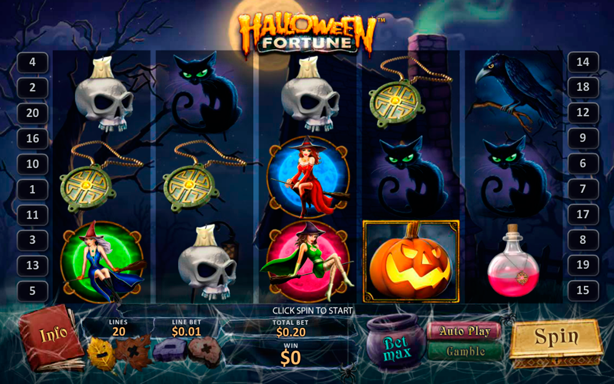เกมส์ทำเงิน กับเกมสล็อต Halloween Fortune Slot