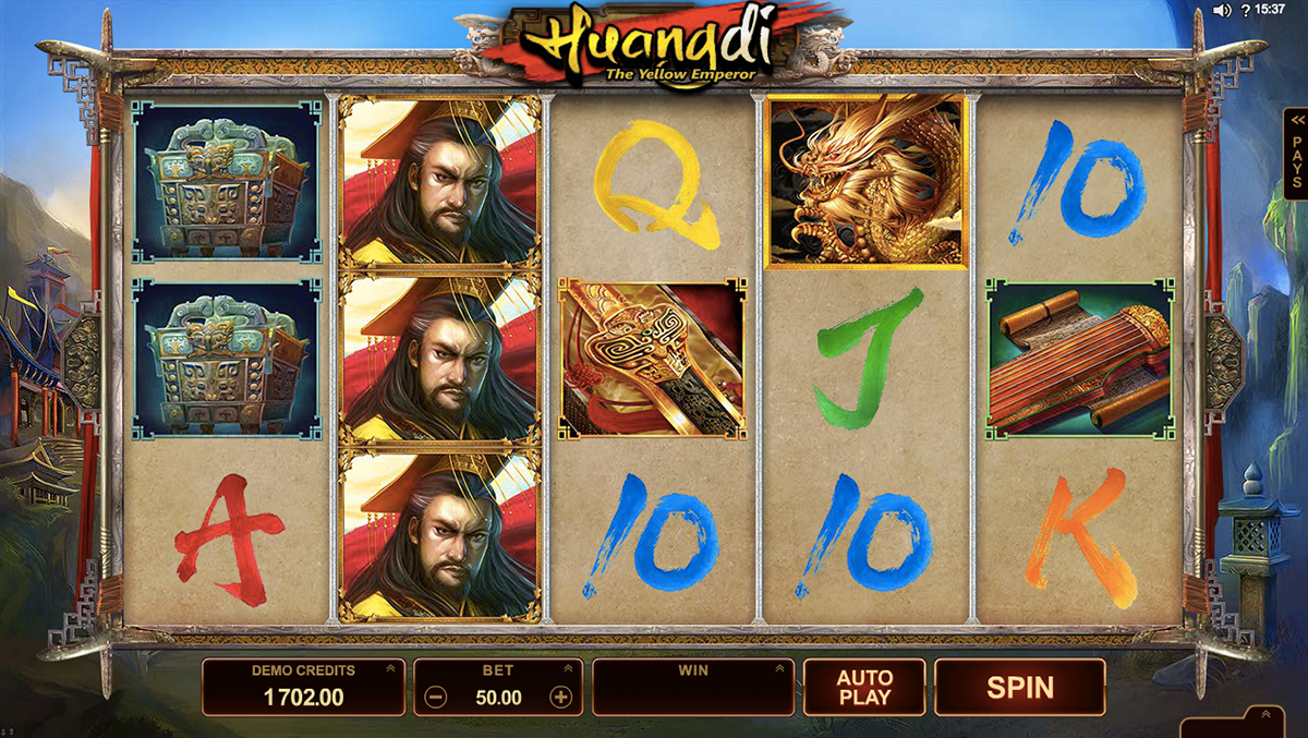 huangdi the yellow emperor microgaming 