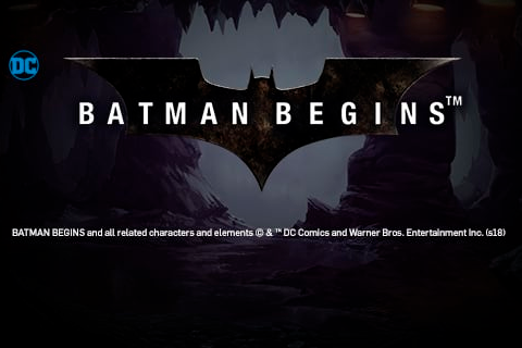 Logo batman begins playtech 1 