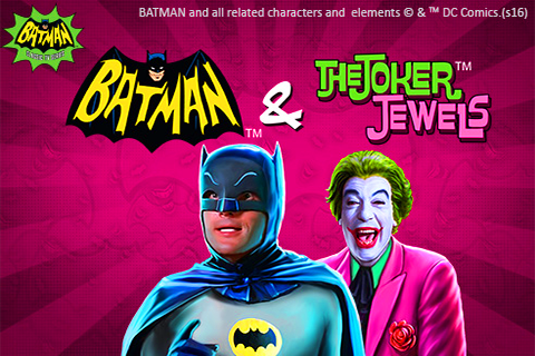 Logo batman the joker jewels playtech 1 