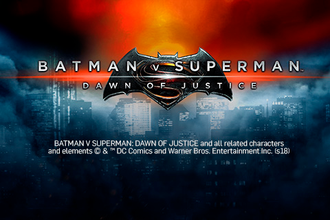 Logo batman vs superman playtech 1 