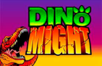 Logo dino might microgaming 