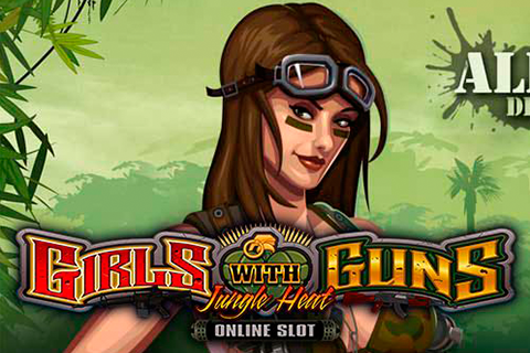 Logo girls with guns jungle heat microgaming 1 