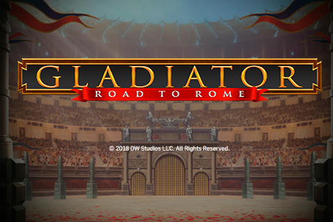 Logo gladiator road to rome playtech 1 