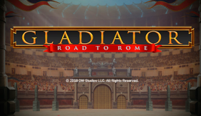 Logo gladiator road to rome playtech 