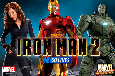 Logo iron man 2 50 lines playtech 1 