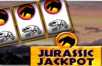 Logo jurassic jackpot microgaming 