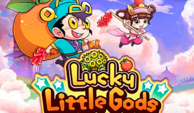 Logo lucky little gods microgaming 