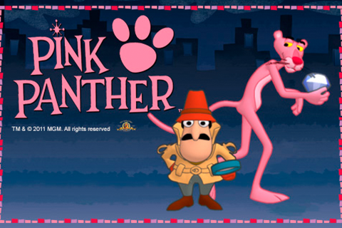 Logo pink panther playtech 