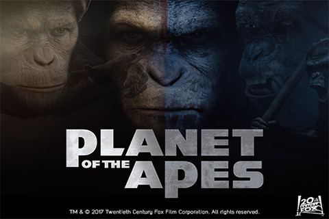 Logo planet of the apes netent 2 