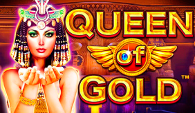 Logo queen of gold pragmatic 
