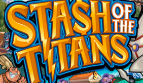 Logo stash of the titans microgaming 