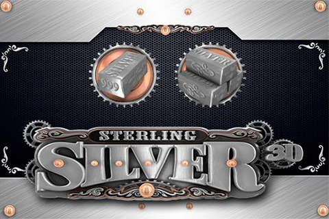 Logo sterling silver 3d microgaming 2 