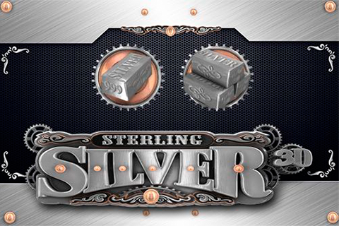 Logo sterling silver 3d microgaming 