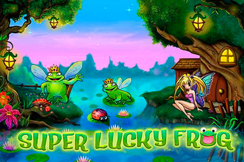 Logo super lucky frog netent 1 