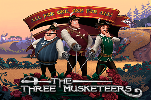 Logo the three musketeers playtech 