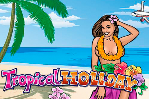 Logo tropical holiday playn go 