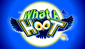 Logo what a hoot microgaming 1 