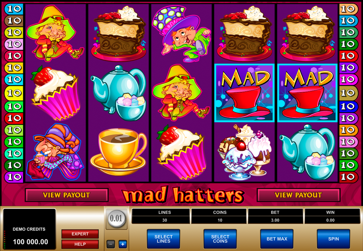 mad hatters microgaming 