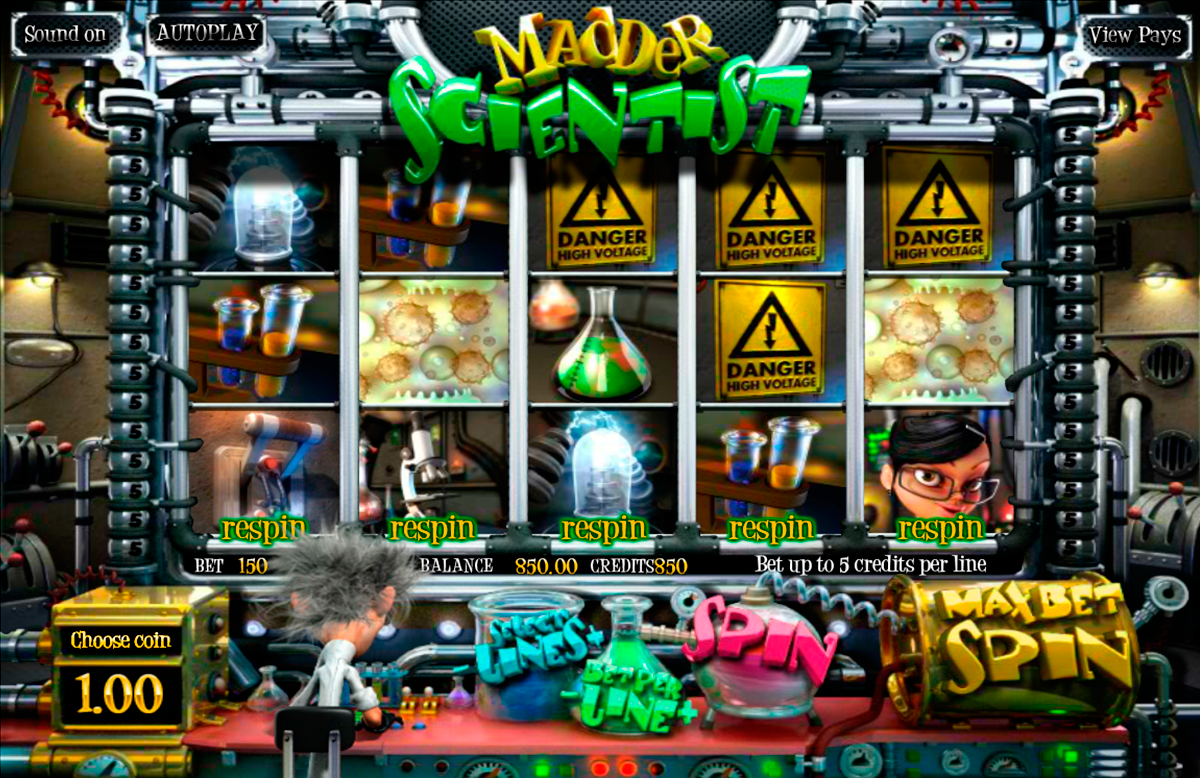madder scientist betsoft