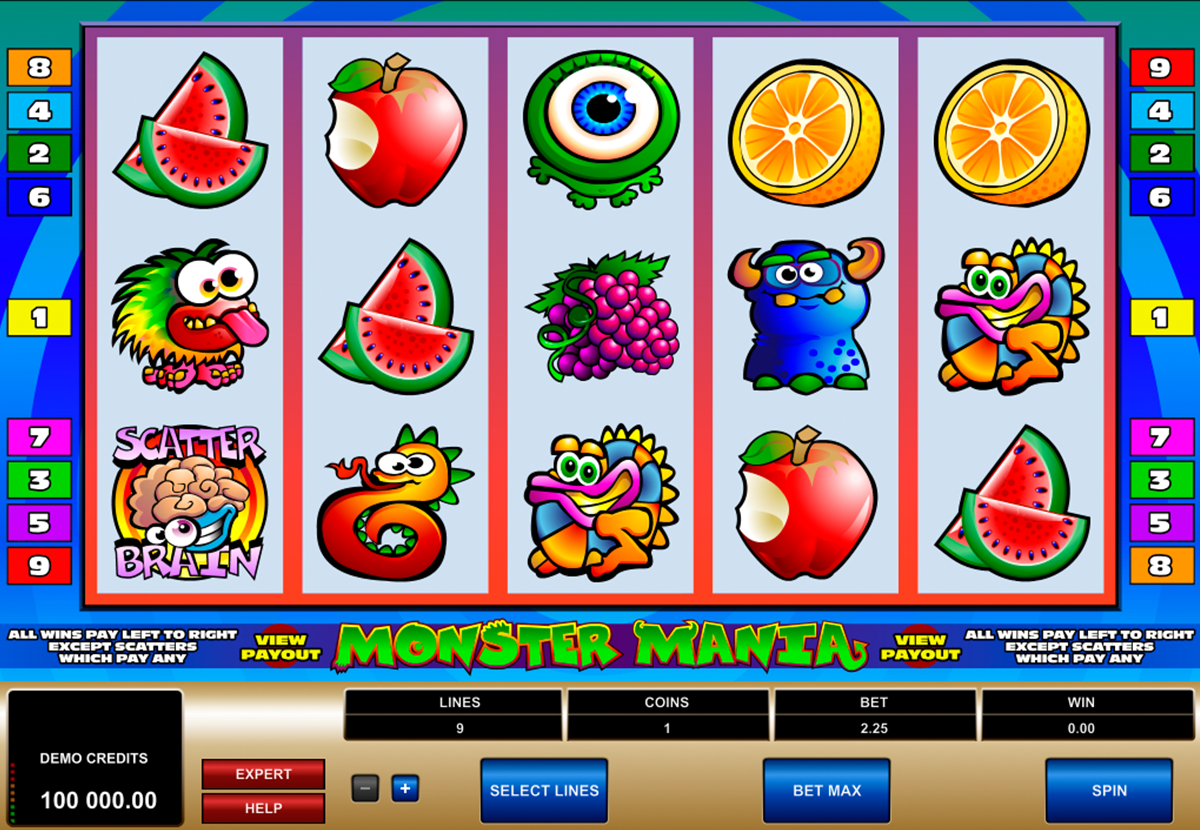 monster mania microgaming 