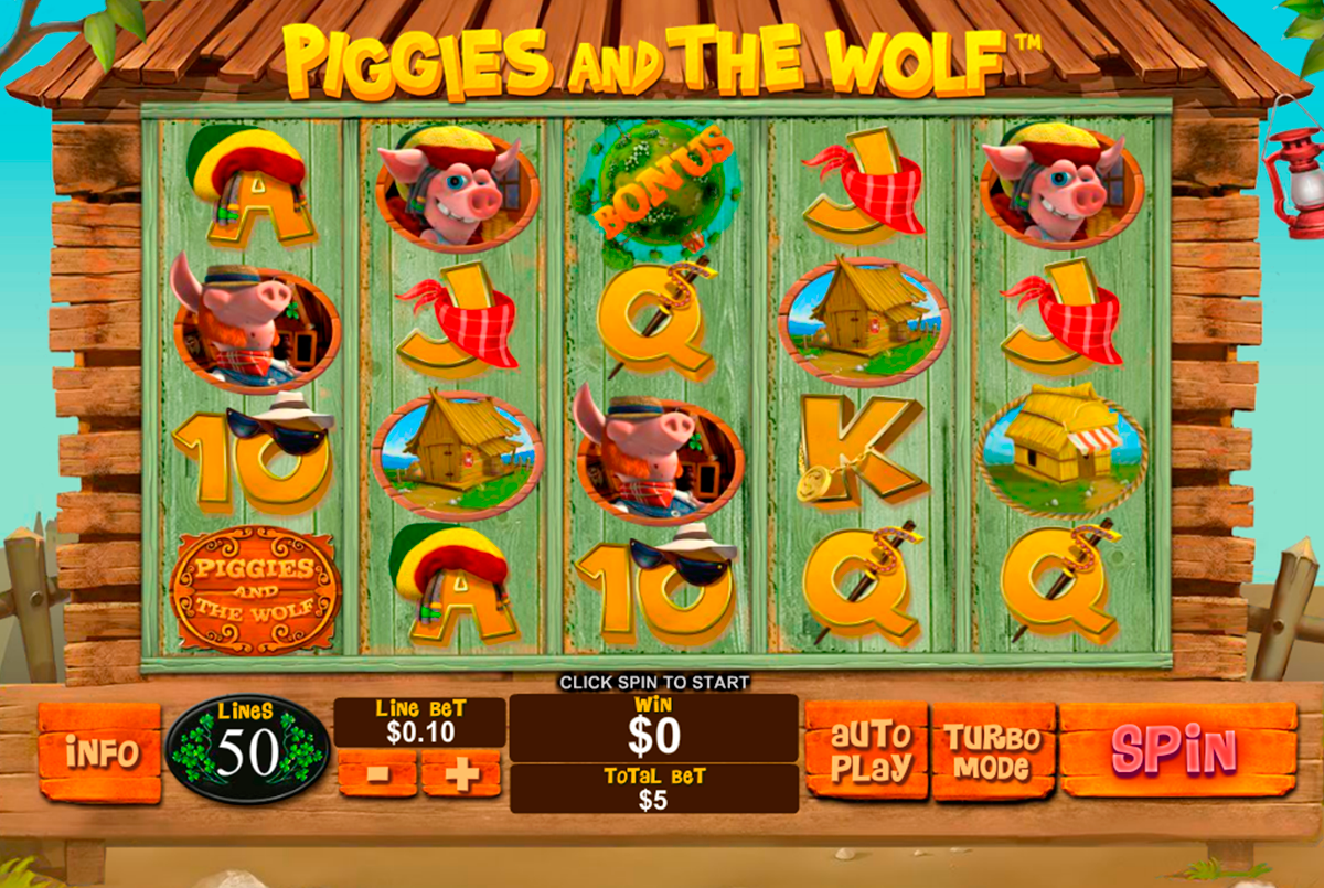 piggies and the wolf playtech 