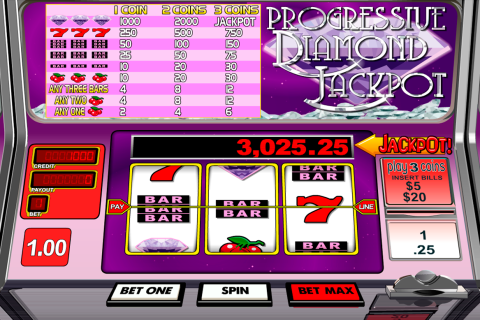 Progressive diamond jackpot betsoft