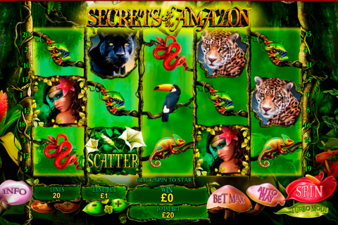 Secrets of the amazon playtech 