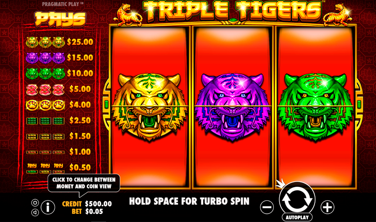 triple tigers pragmatic 