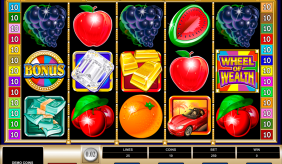 Wheel of wealth special edition microgaming 