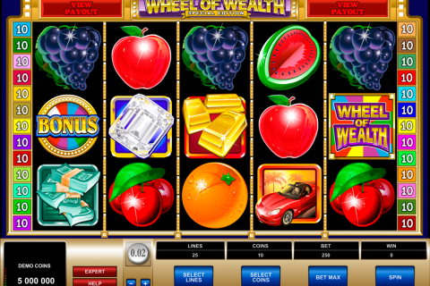 Wheel of wealth special edition microgaming 